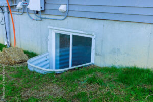 An example of basement egress window installation 